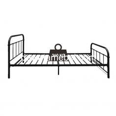 Steel Bed Frame Size 90 - ACTIV Maldives BD 90 B / Black 